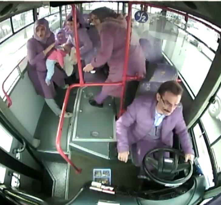 Erzincan'da Özel Halk Otobüsü şoförü bebeğin hayatını kurtardı G4