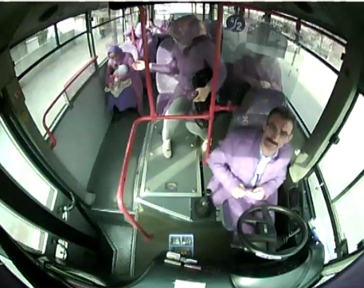 Erzincan'da Özel Halk Otobüsü şoförü bebeğin hayatını kurtardı G5