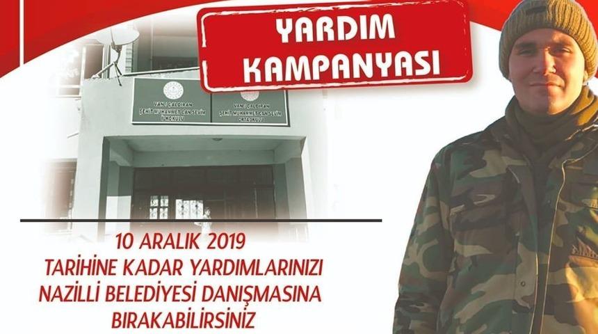 Nazilli şehidine sahip &ccedil;ıktı