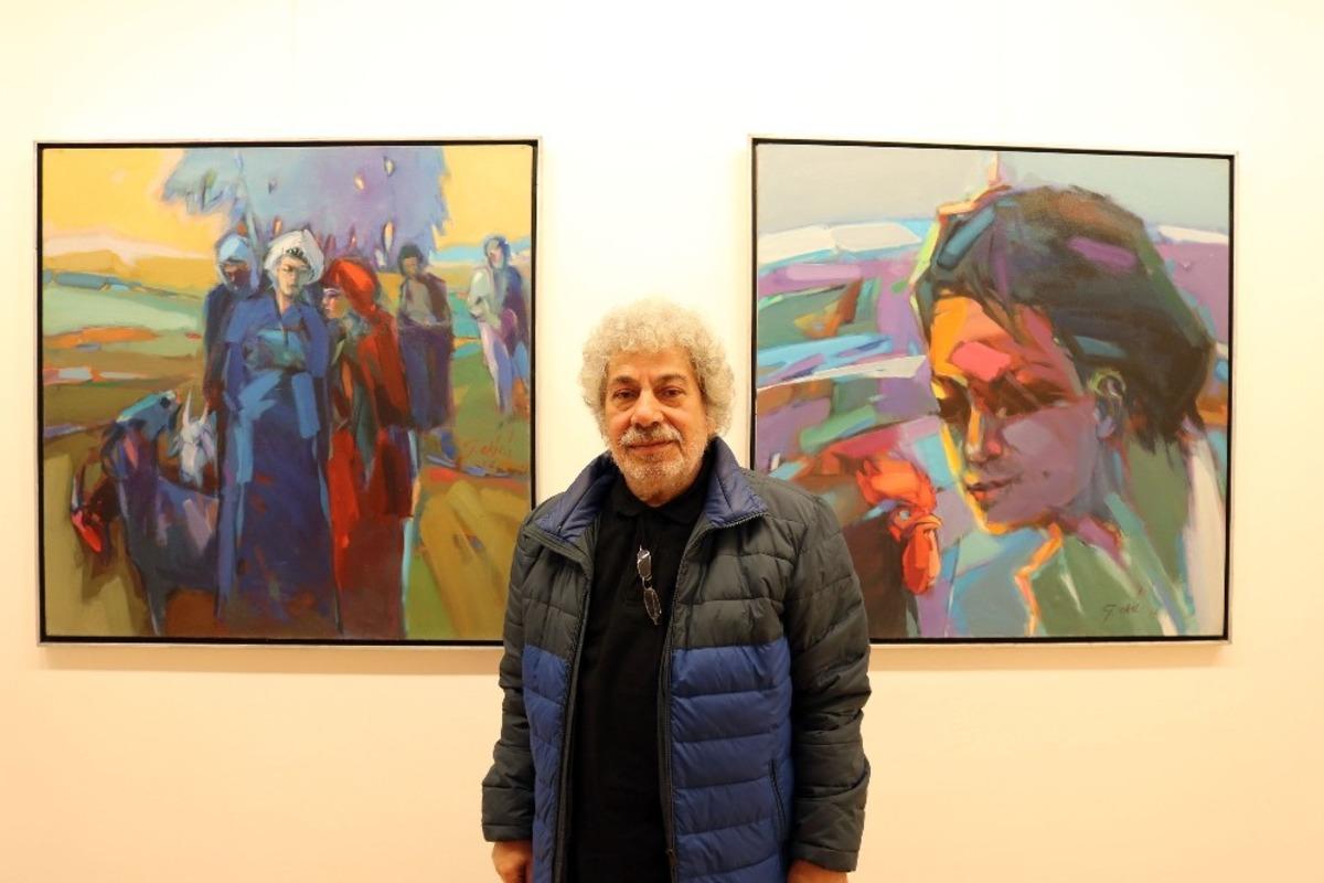 Ressam Turhan Ekici&rsquo;nin sergisine ilgi