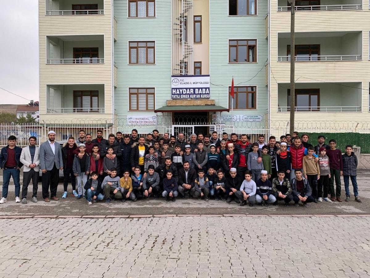 Elazığ Belediyespor&rsquo;dan Kuran Kursu ziyareti