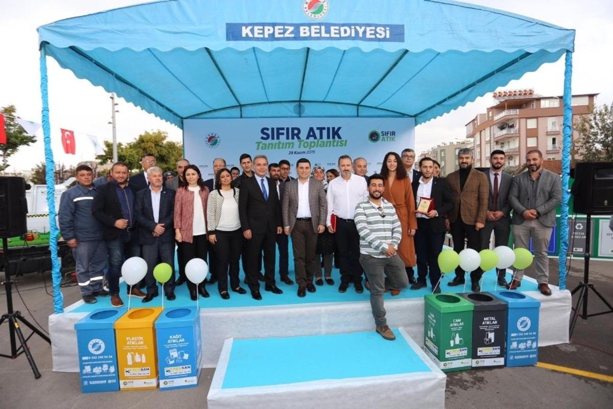 Kepez&rsquo;den sıfır atık projesine destek