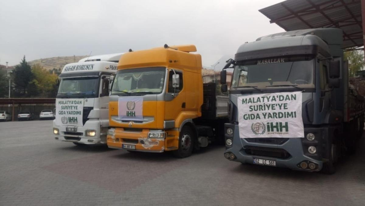 Malatya&rsquo;dan Suriye&rsquo;ye kardeş eli
