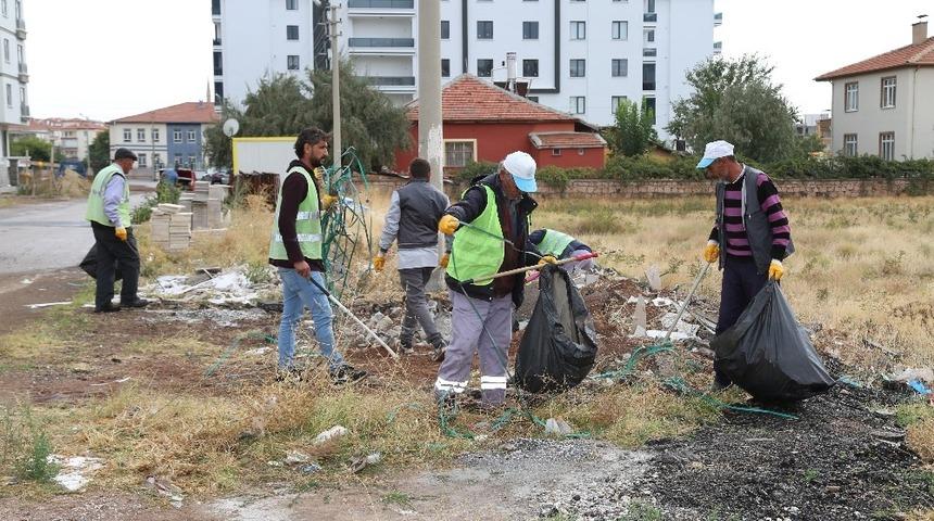 Aksaray Belediyesi daha temiz bir Aksaray i&ccedil;in &ccedil;alışmalarına devam ediyor