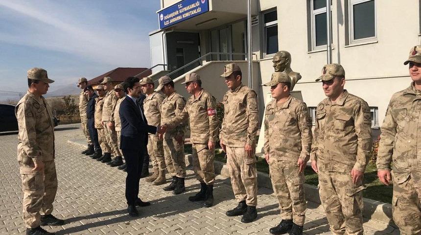 Kaymakamdan Jandarma denetimi