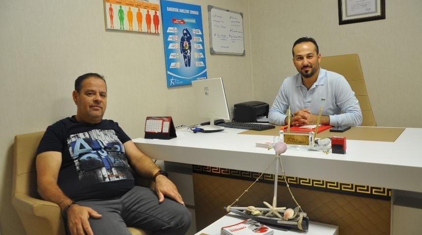 Zayıflamak i&ccedil;in Kıbrıs&rsquo;tan Hatay&rsquo;a geldi