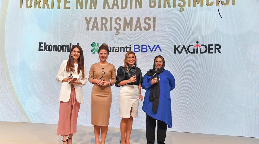 Türkiye’nin Kadın Girişimcisi Yarışması’nın kazananları ödüllerini aldı 