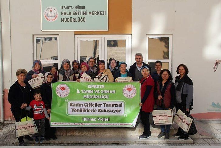 Isparta’da ‘Kadın’ odaklı ‘Hünnap’ eğitimi G3