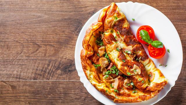 Bağırsak dostu omlet tarifi