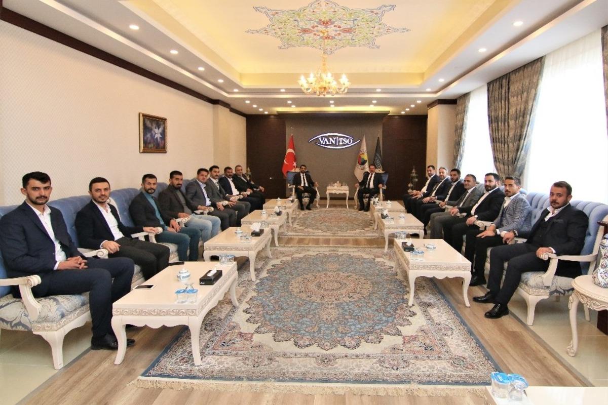 Gen&ccedil; Girişimciler Kurulundan Van TSO&rsquo;ya ziyaret