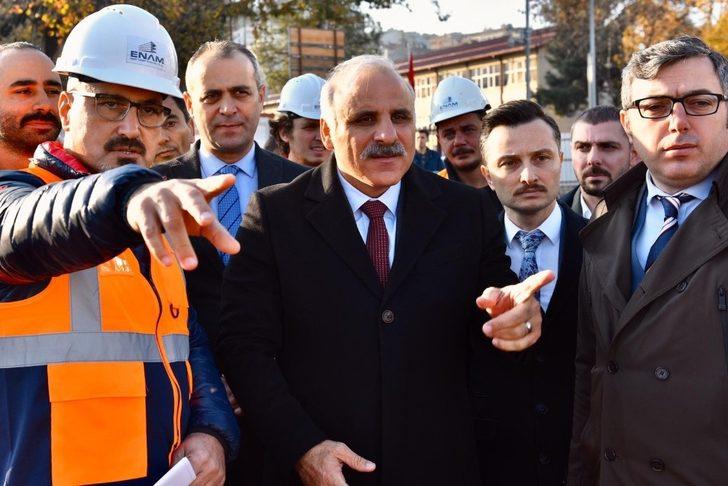 Başkan Zorluoğlu millet bahçesi inşaatını inceledi G2