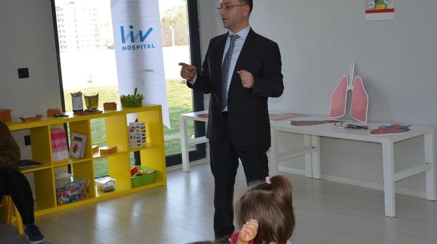 Anaokulu &ouml;ğrencilerine organlar anlatıldı