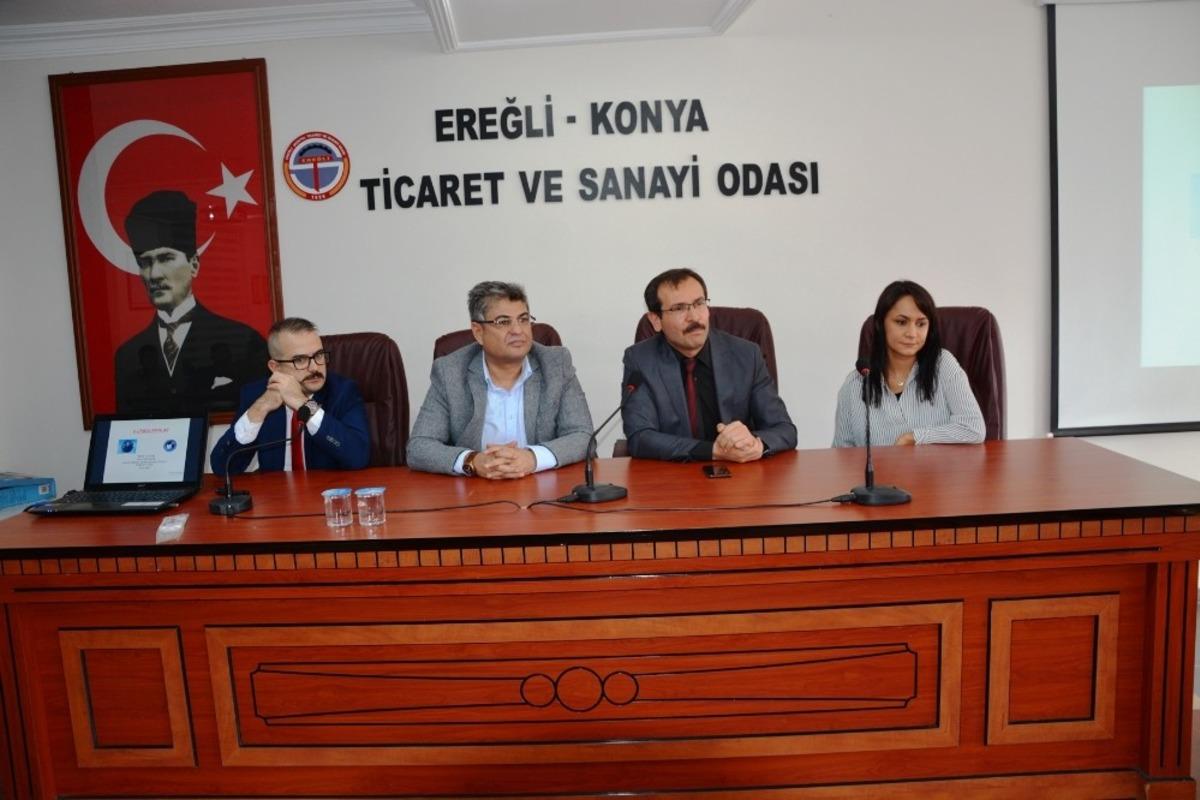 Konya SMMMO il&ccedil;elerdeki eğitimlerine devam ediyor