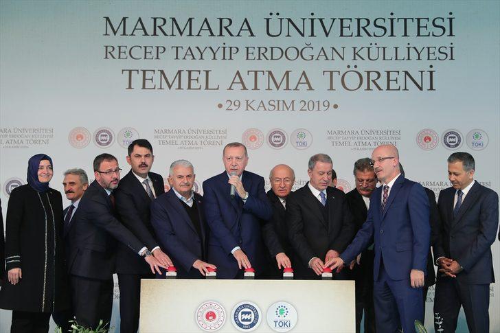 Marmara Üniversitesi Recep Tayyip Erdoğan Külliyesi Temel Atma Töreni G1