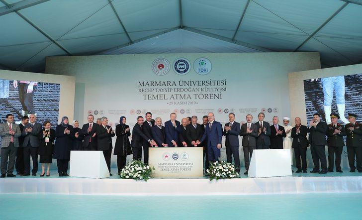Marmara Üniversitesi Recep Tayyip Erdoğan Külliyesi Temel Atma Töreni G2