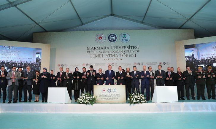 Marmara Üniversitesi Recep Tayyip Erdoğan Külliyesi Temel Atma Töreni G4