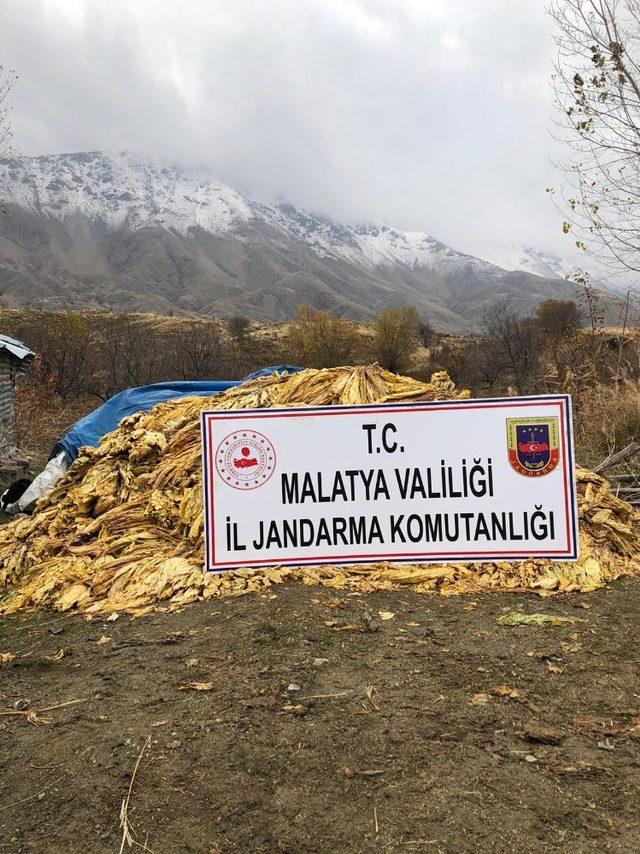 Tütün hırsızları yakalandı