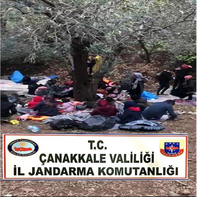 Çanakkale’de 10 günde 1093 kaçak göçmen yakalandı