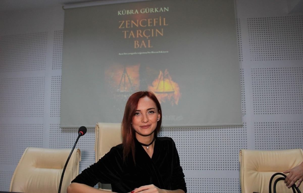 Mezun olduğu okulunda yazar olarak s&ouml;yleşi yaptı