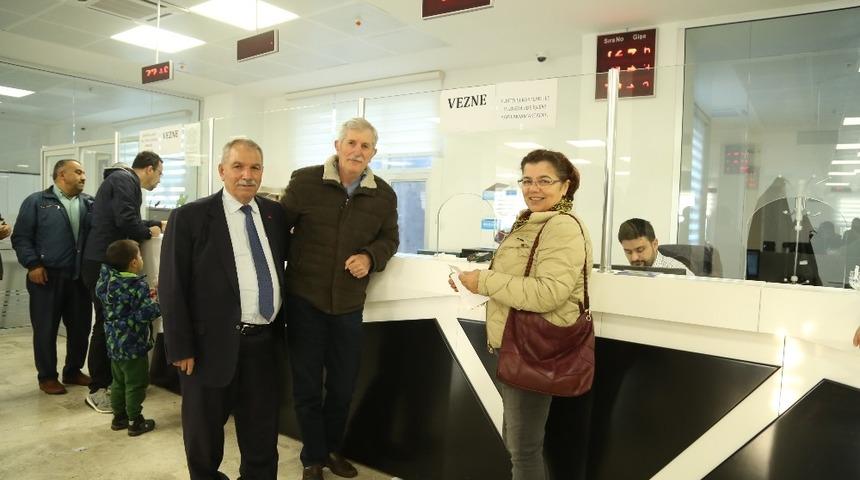 Başkan Demirtaş’tan vatandaşlara ’vergi’ teşekkürü