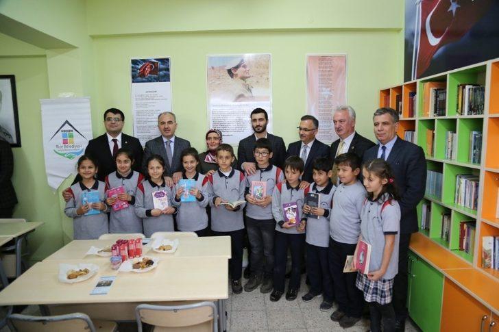 Ormanlı İlkokulunda kurulan kütüphaneye şehidin adı verildi G3