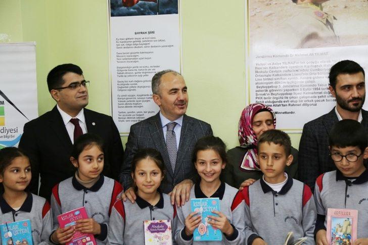 Ormanlı İlkokulunda kurulan kütüphaneye şehidin adı verildi G4