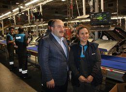 Sanayi Bakanı Varank, Tekirdağ’da fabrikaları ziyaret etti