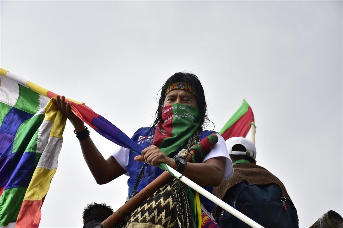 Kolombiya'da tansiyon d&uuml;şm&uuml;yor!  Protestolar 9. g&uuml;n&uuml; geride bıraktı