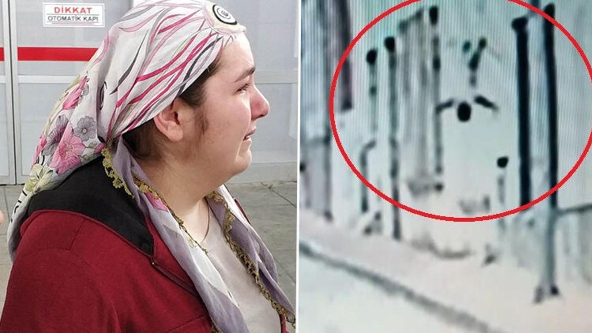 Samsun'da kahreden olay! İkizlerden biri ağır yaralanırken, diğerini ise direğe tırmanan kurye kurtardı