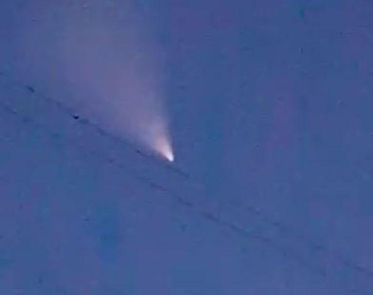 Gümüşhane'de gökyüzünde görülen parlak cisim, heyecanlandırdı: Uzaylılar mı geliyor? G1