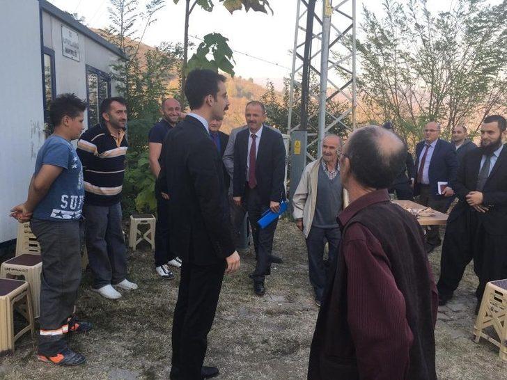 Çilimli Kaymakamı köyleri geziyor G2