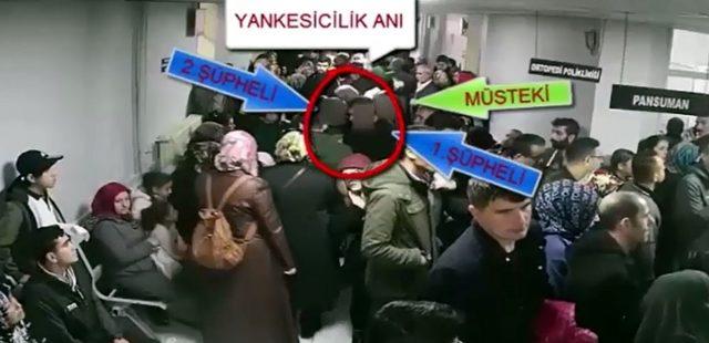 Okul önü ve hastane içerisinde yankesicilik