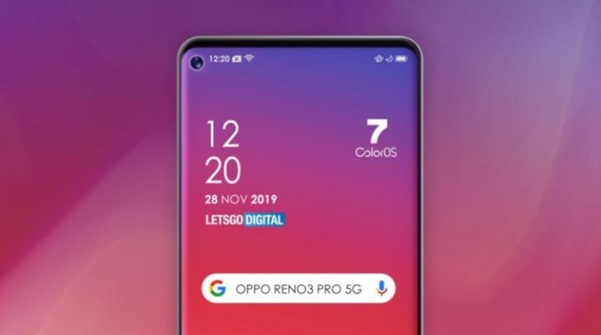 Reno3 Pro 5G böyle görünecek