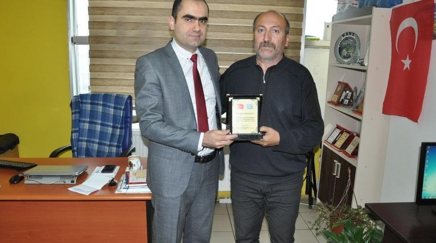 &Ccedil;ağdaş T&uuml;rk Leh&ccedil;eleri ve Edebiyatları B&ouml;l&uuml;m Başkanı Gulusoy&rsquo;dan İHA&rsquo;ya ziyaret