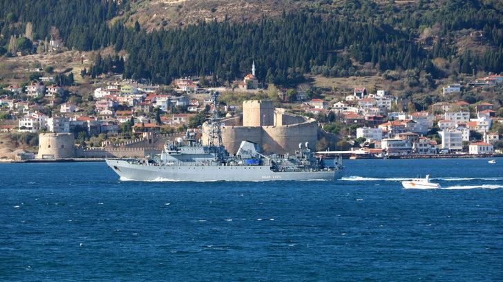 Rus keşif gemisi 'Ivan Khurs' Akdeniz'e iniyor G1