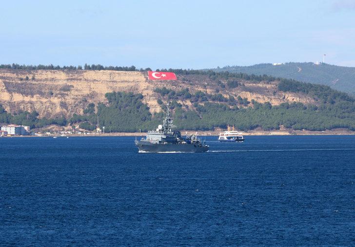 Rus keşif gemisi 'Ivan Khurs' Akdeniz'e iniyor G2