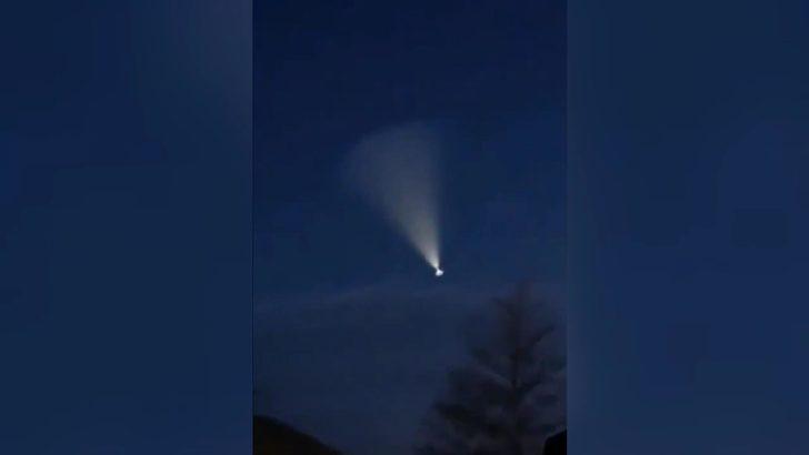 Türkiye'deki bazı illerde görülen ve UFO sanılan cisim Rus füzesi çıktı! G2