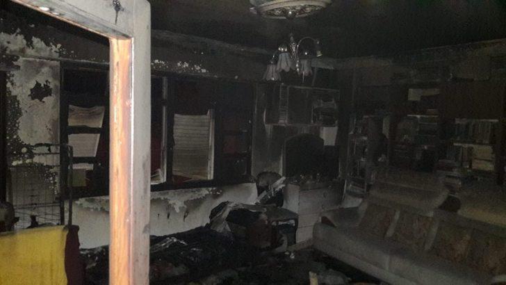 Yangında ev küle oldu G2