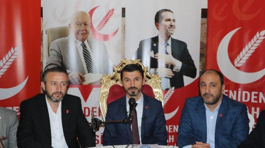 Yeniden Refah Partisi Karabük İl Başkanlığı basınla bir araya geldi