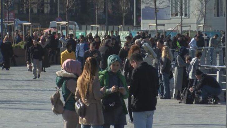 Bu fotoğraflar bugün çekildi! Erzurum'da kar, İstanbul'da deniz keyfi G3