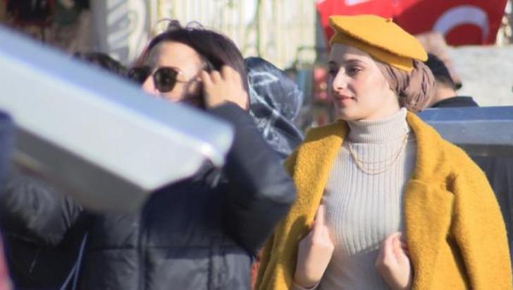 Bu fotoğraflar bugün çekildi! Erzurum'da kar, İstanbul'da deniz keyfi G1