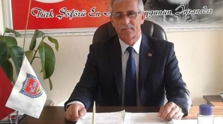 Lapseki Şof&ouml;rler Odası Başkanı Ergin&rsquo;den D&uuml;nya Şof&ouml;rler G&uuml;n&uuml; mesajı