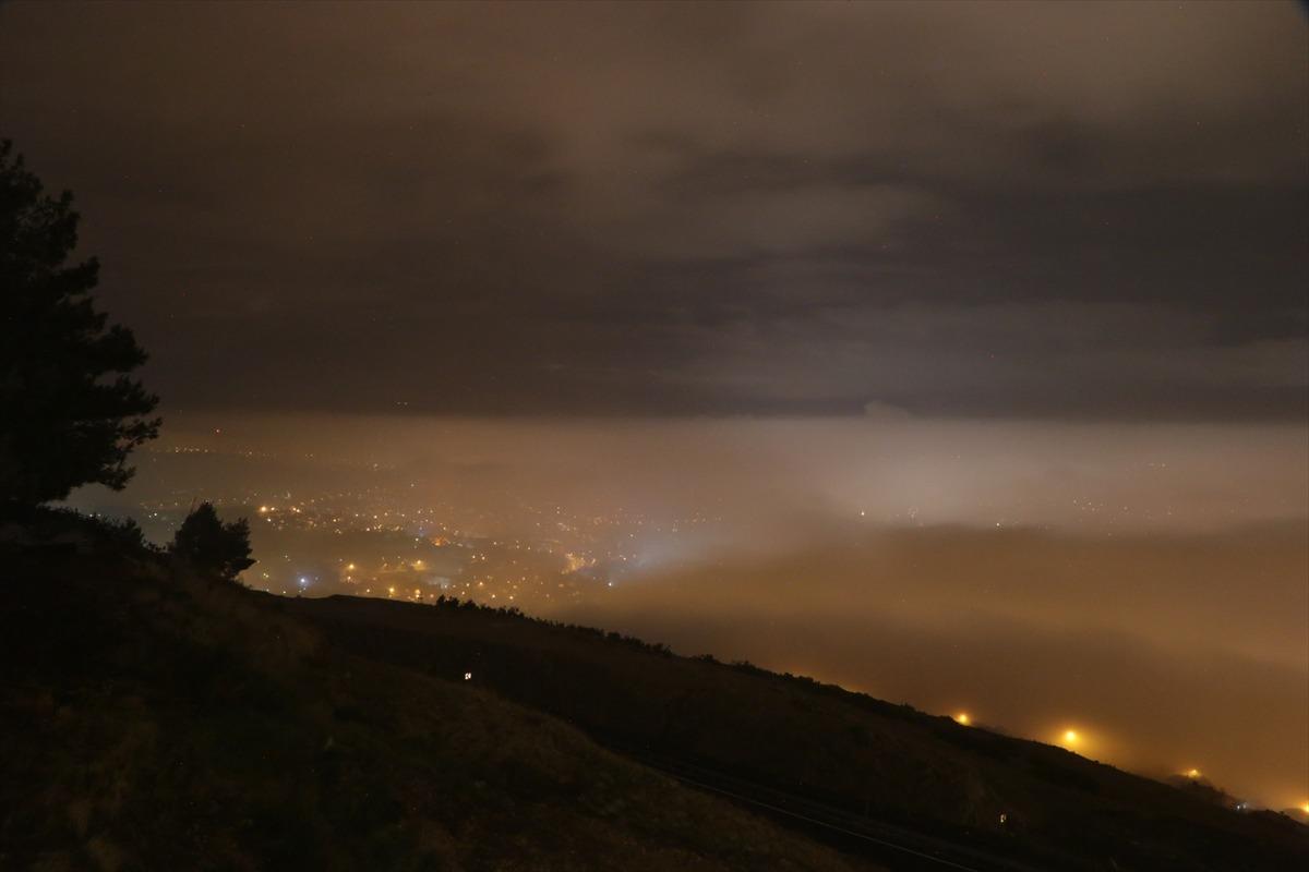 Kahramanmaraş'ta yoğun sis hayatı olumsuz etkiledi