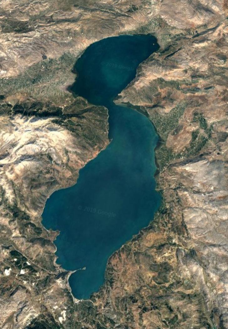 Eğirdir'in tabandan bağlı olduğu Beyşehir Gölü de kurudu G2