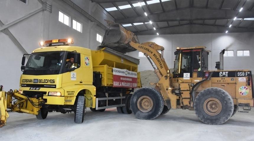 Kocasinan Belediyesi kışa hazır
