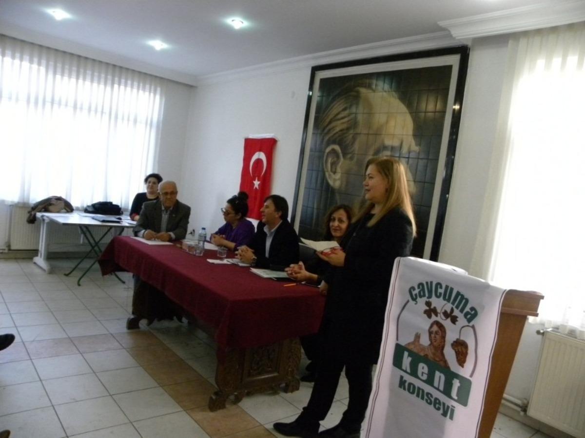 &Ccedil;aycuma Kent Konseyi Kadın Meclisi Olağan Genel Kurul ger&ccedil;ekleşti