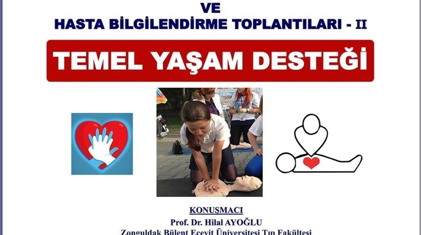 BEÜ öncülüğünde halk eğitimi ve hasta bilgilendirme toplantıları devam ediyor
