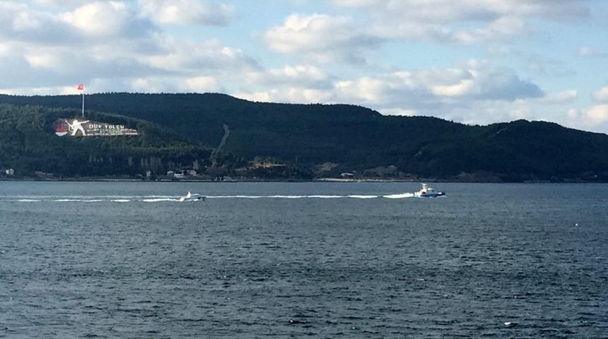 Bulgar savaş gemisi Çanakkale Boğazı’ndan geçti