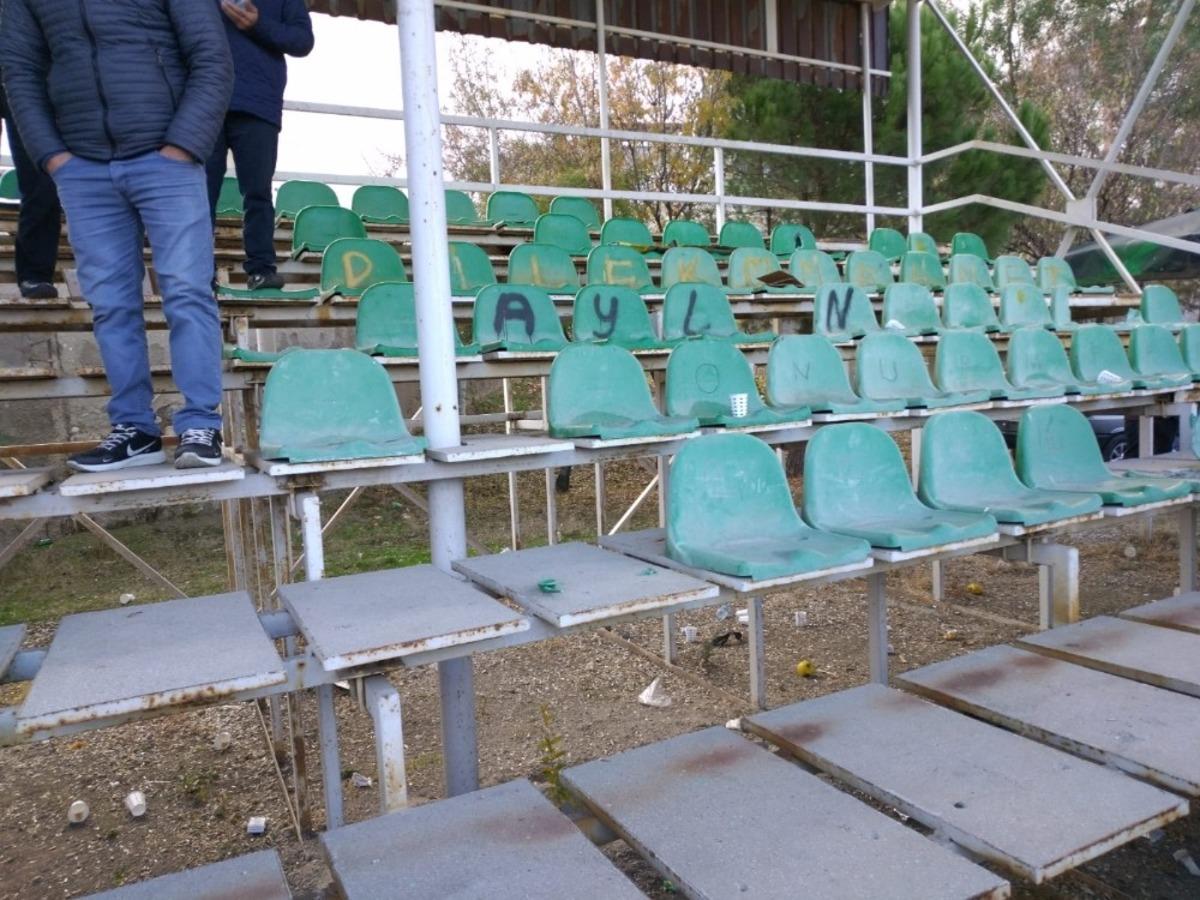 Buldan stadının hali i&ccedil;ler acısı