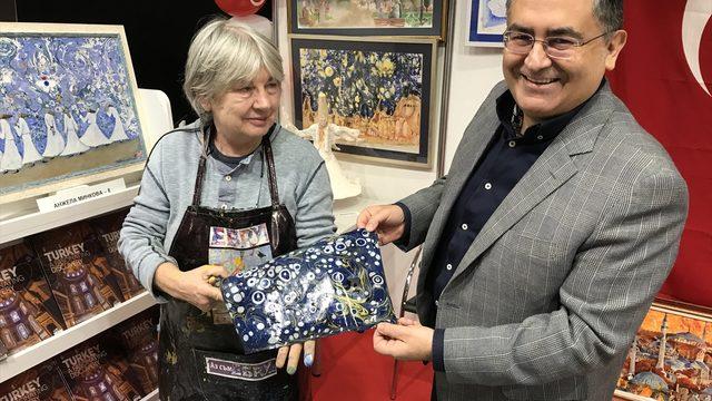 Sofya’da yılbaşı kermesinde Türk standına büyük ilgi